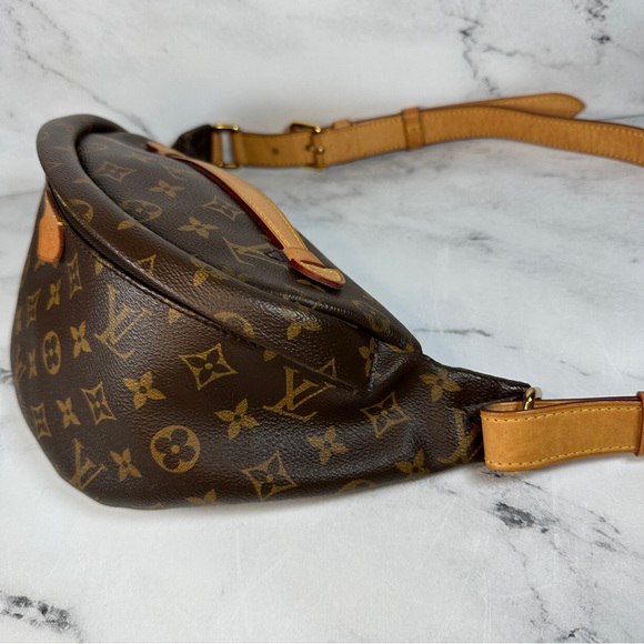 ❌❌ Louis Vuitton Monogram bumbag waist crossbody LV leather bum bag Authentic - Picture 15 of 16